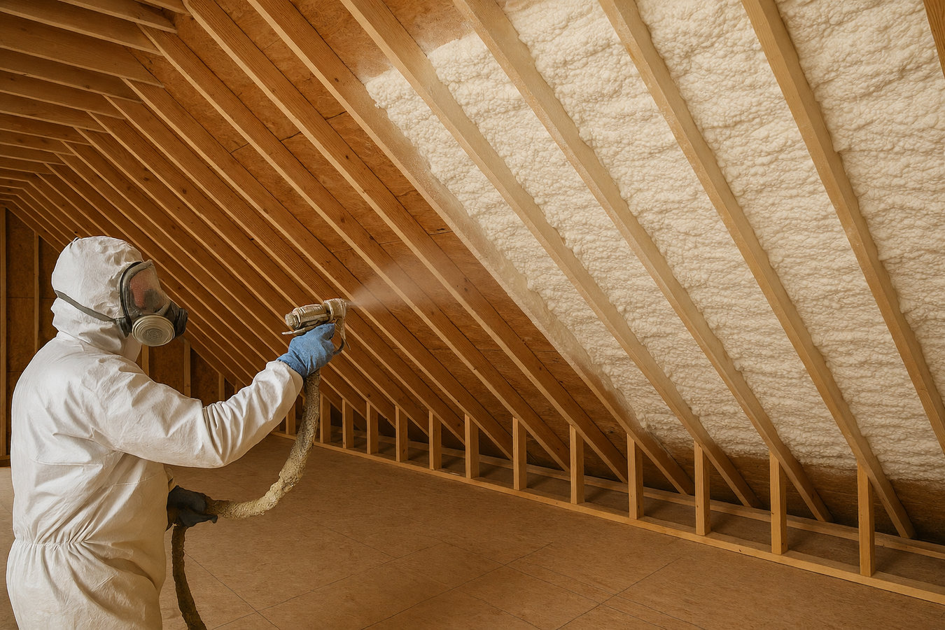 Attic air sealing