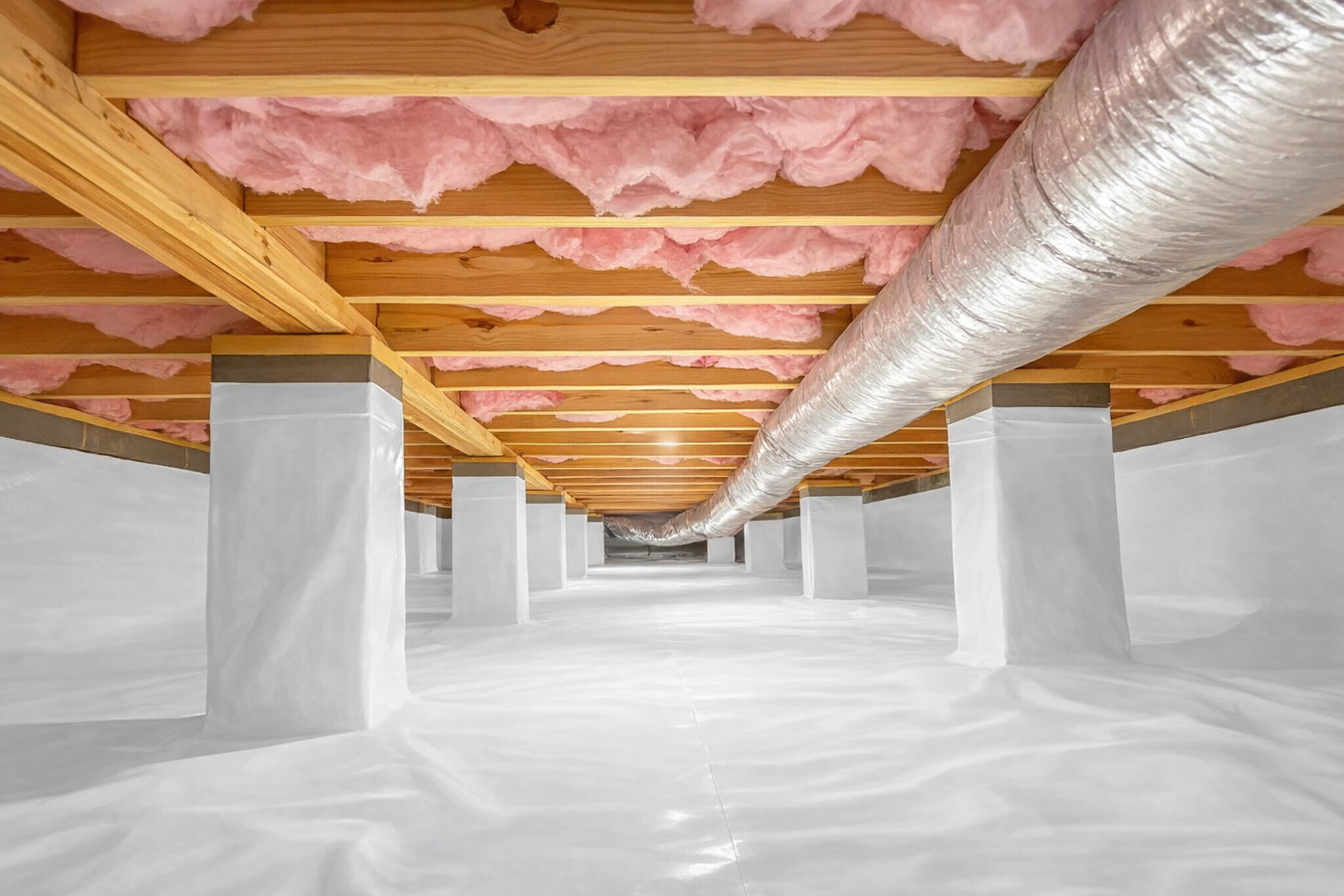 Crawl space insulation in Salinas, CA