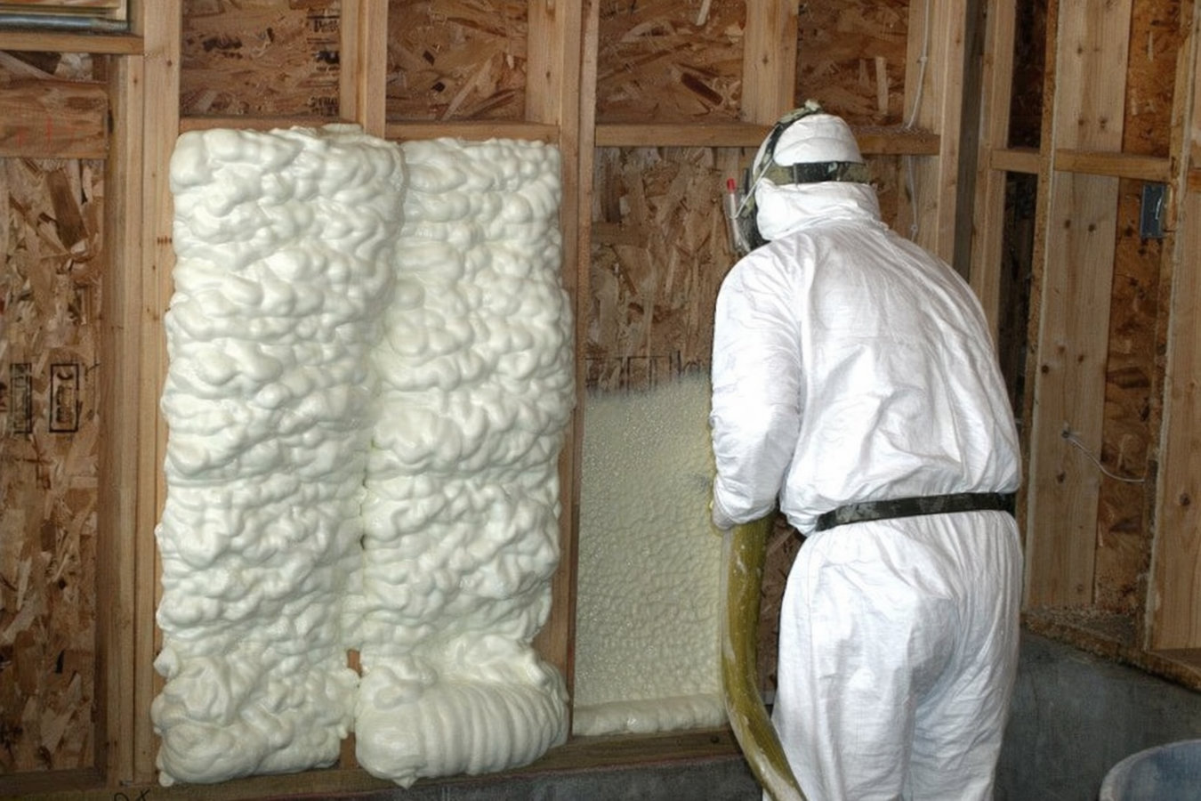 Open-cell foam insulation